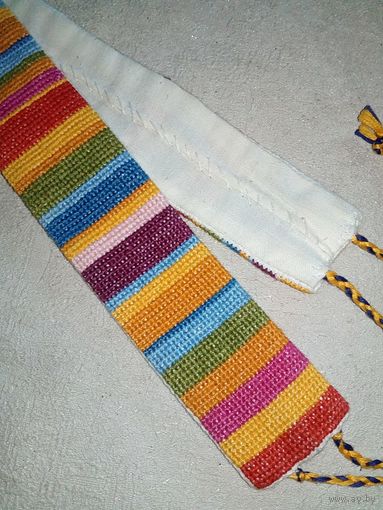 Пояс вышитый #6 р-р 4 см х 82 см