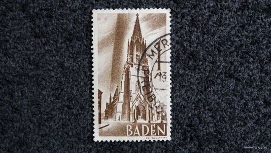 Зона французской оккупации Германии, Баден 1947г, 1марка