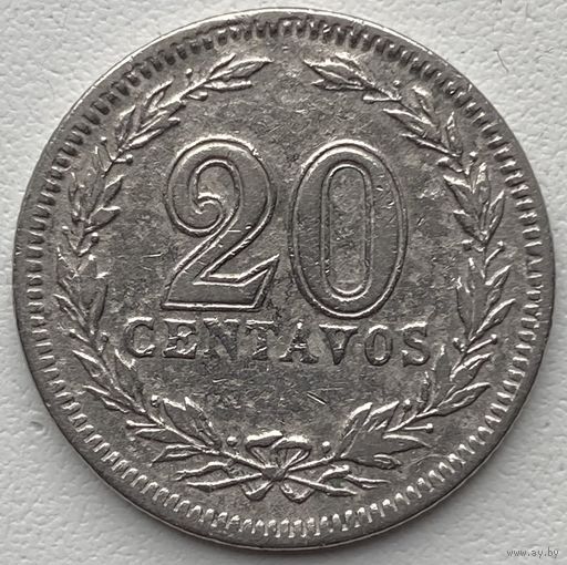 Аргентина 20 сентаво 1930 г.