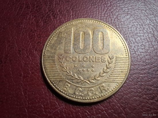 Коста-Рика 100 колонов 2014