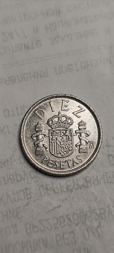 Испания 10 песет 1985