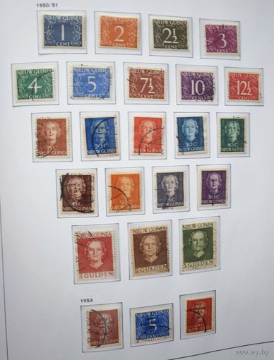 Нидерланды. Nieuw Guinea лот