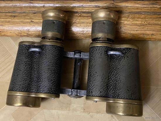 Военный бинокль РККА со шкалой