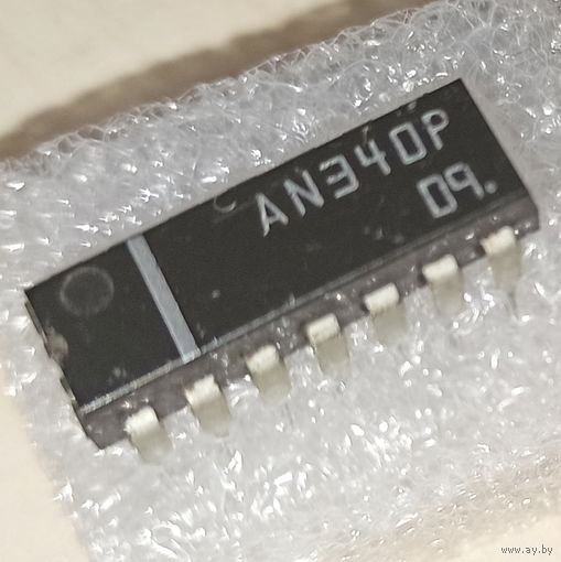 AN340P. УПЧЗ и ЧМ демодулятор звука. Аналог AN340 ECG1454