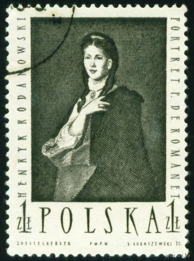 Живопись Польша 1959 год 1 марка