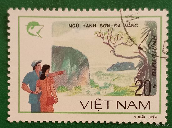 Вьетнам 20 апреля 1988. Горы Нгу Хань Шон в городе Дананг