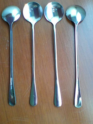 Четыре Чайных Ложки - Одним Лотом - Длина 19 см.