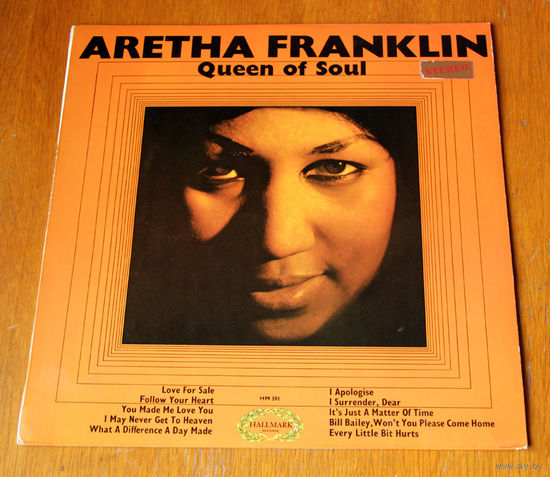 Aretha Franklin "Queen Of Soul" LP, 1966