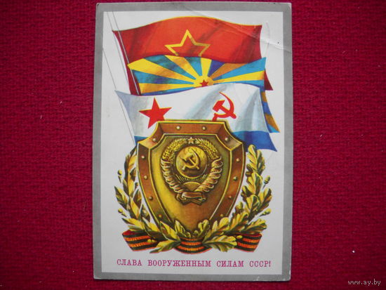 Слава советским вооруженным силам! Ахмедов. 1974 г.