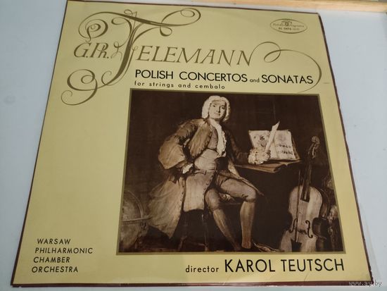 Georg Philipp Teleman. Koncert Polski in B, in G,  sonata polska 1 i 2