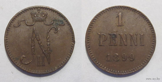 1 пенни 1899
