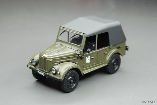 Модель автомобиля ГАЗ-69А 1:43 (доработка из Автолегенд)