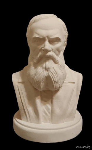 Бюст Ф.М. Достоевский Гипс
