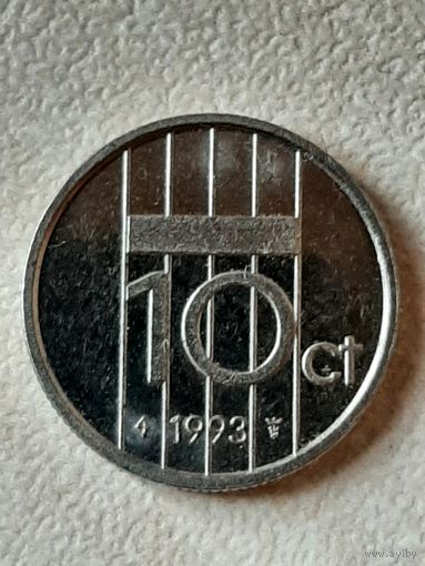 10 центов Нидерланды 1993