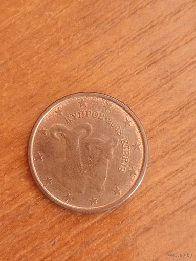 2008 Кипр 5 евроцентов фауна