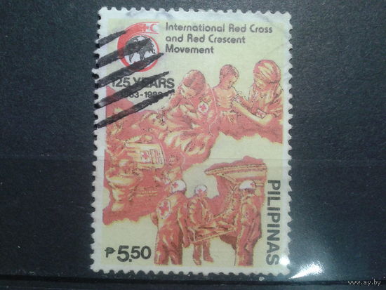 Филиппины, 1988. 125 годовщина Международного Красного Креста
