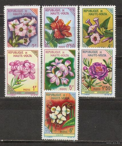 ФФ1 Верхняя Вольта 1963 Цветы