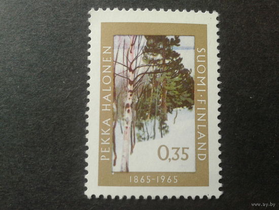 Финляндия 1965 живопись