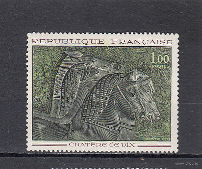Живопись. Франция 1966. 1 марка. Michel N 1541 (0,5 е).