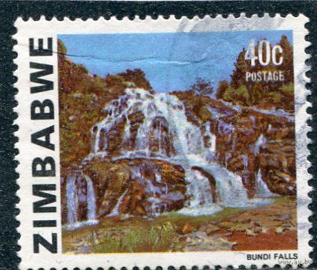 Зимбабве. Водопад