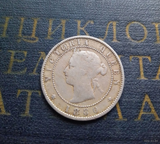 1/2 пенни 1880 Ямайка #016-A01