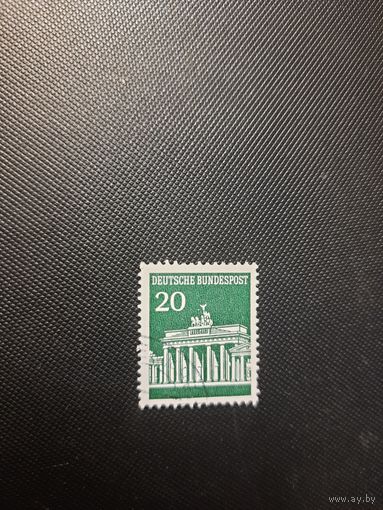 ФРГ. Стандарт. 1966г. гашеная