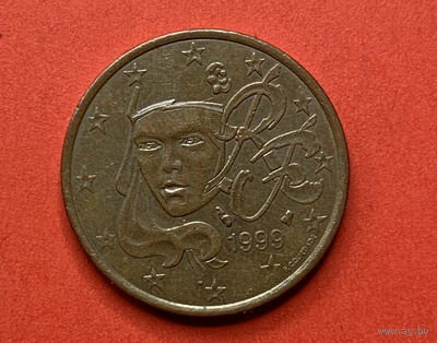 Франция, 5 евроцентов 1999г.
