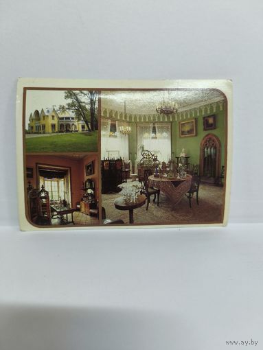 Открытка чистая, 1986г. Петродворец. Дворец Коттедж. Фото А. Рязанцева. 14