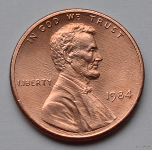 США, 1 цент  1984 г.
