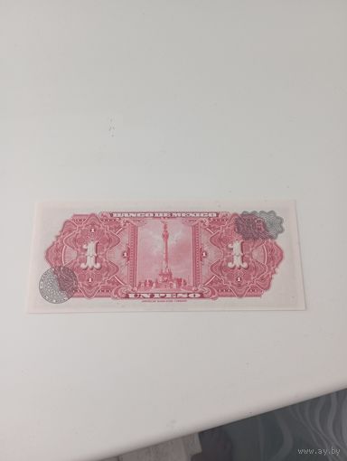 МЕКСИКА 1 песо 1969 год