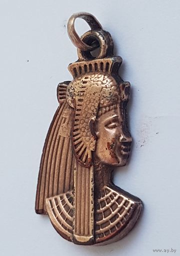Кулон, подвеска на цепочку, длина 2,8 см. СССР,  80-е годы
