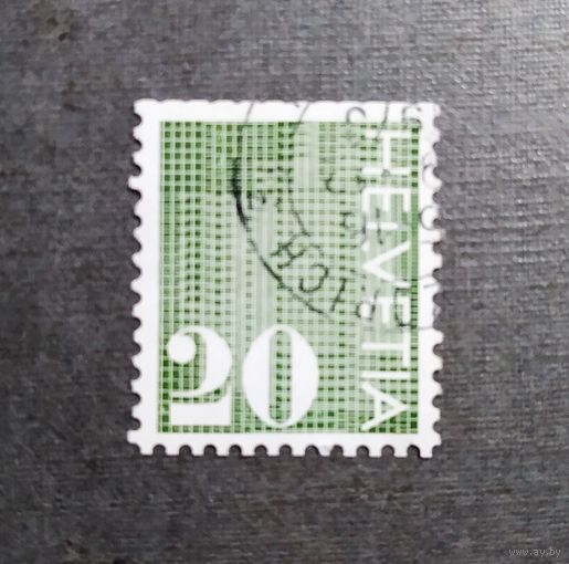 Марка Швейцария 1970 год Стандарт