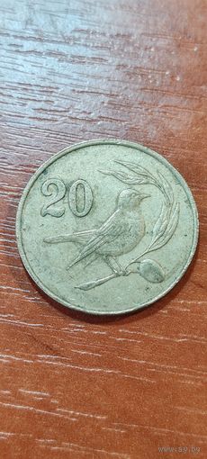 Кипр 20 цент 1983