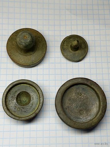 Старинные гирьки. С рубля, без м. ц. См. др. мои лоты.