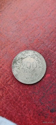 Колумбия 200 песос 2018