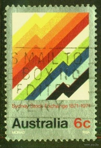 Австралия - 1971 [Mi. 465] Гашеная (AU11)