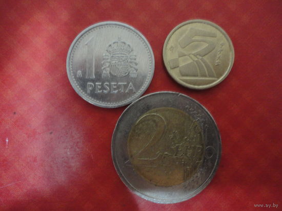 Набор монет Испания