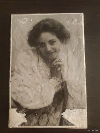 Открытка,артисты?на картонке