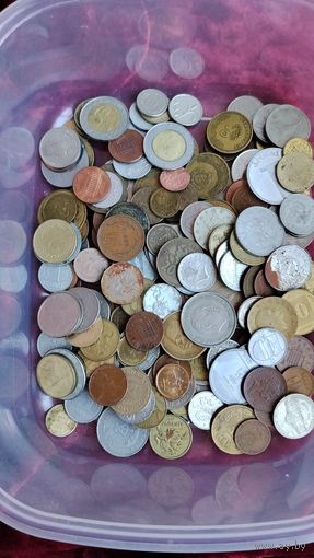 735 ГР ИНОСТРАННЫХ МОНЕТ . ОРИГИНАЛ  .  Распродажа Коллекции !!! . Экспресс  Аукцион  с рубля без МПЦ и прочего  .Много лотов в продаже .