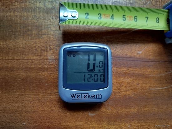 Велокомпьютер рабочий (без батарейки)