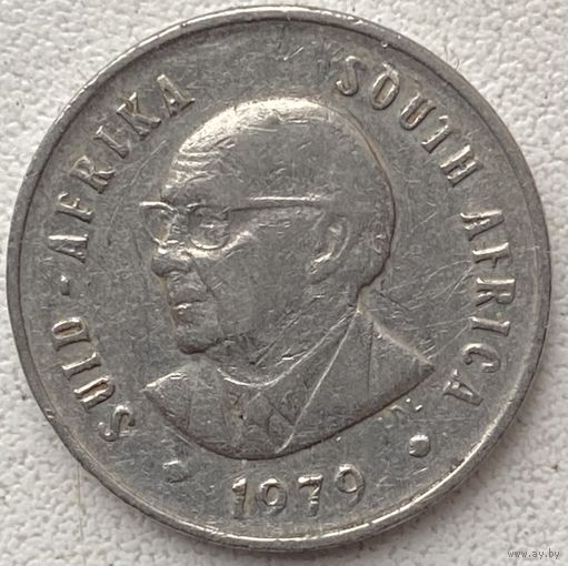 ЮАР 5 центов 1979 г. Окончание президентства Николааса Дидерихса