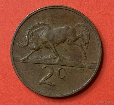 ЮАР, 2 цента 1980г.