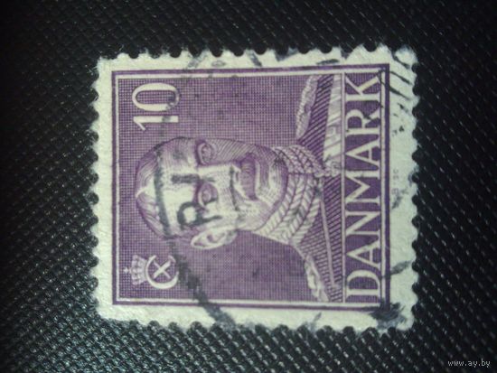 Дания. Кристиан 10. 1942г. гашеная