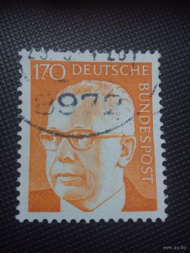 ФРГ. Г.Хайнеман. 1972г. гашеная