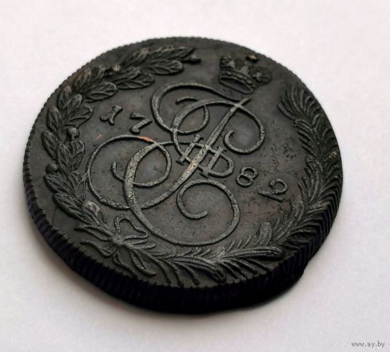 5 копеек 1782 г. КМ