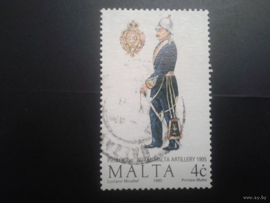 Мальта 1990 военная форма 1905 г.