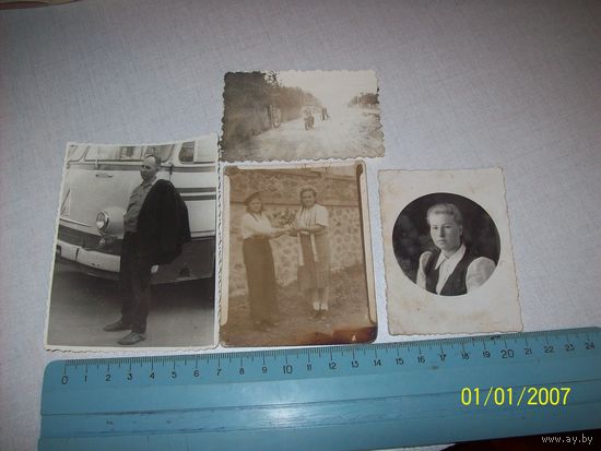 Лот фотографий 1950-1960 гг.цена за все