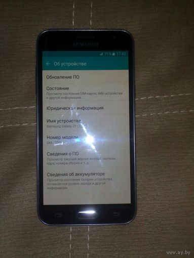 Samsung Galaxy J3 Black. Идеальное состояние