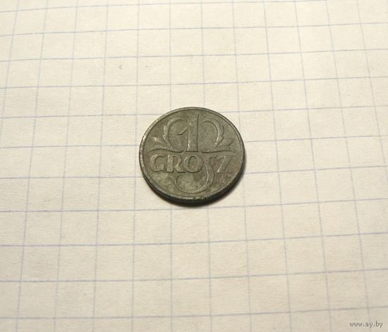 1 грош 1927 Речь Посполита