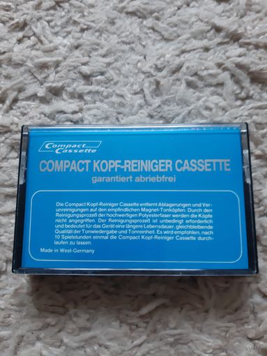 Кассета COMPACT KOPF-REINIGER CASSETTE.